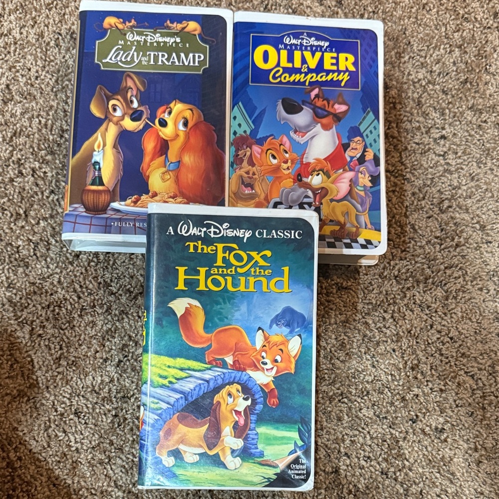Disney VHS bundle